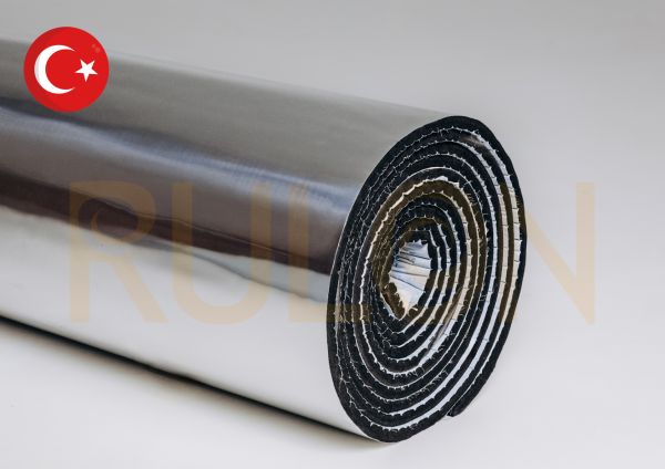 ODE R-Flex Roll XT ALU лист 19 мм з самоклеющейся основою і алюмінієвої (30мкм) фольгою (5м.кв /рулон)